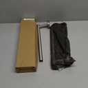 Brushed Nickel Towel Bar 24 Inch, 304 Stainless Steel Bathroom Towel Holder, Towel Racks for Bathroom Wall Mounted, Modern Bathroom Accessories for Home Bathrooms, Kitchens, Hotels & Toilets（Silver）