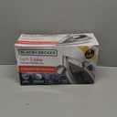 BLACK+DECKER Light N Easy Compact Steam Iron, IR1020S, Stainless Steel Soleplate, Spray Mist, Anti-Drip, Auto Shutoff