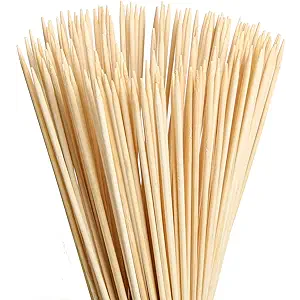 Roasting Sticks Authentic Bamboo For Marshmallows 20 Pcs