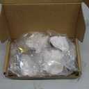 Goldenwarm 10Pack Gold Drawer Knobs - Matte Gold, Round, Brass, Kitchen Cabinet Knobs