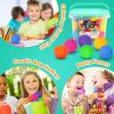 KLT Stress Balls Bulk for Kids and Adults: 32 Pack Mini Squishy Ball for Anxiety Relief - Color Changing Sensory Fidget Toy for Autism Kids Calming - Small Prizes for Student Classroom (1.8")