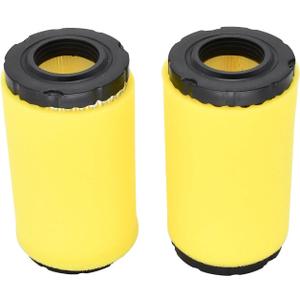Firmusparts 2 PCS 793685 793569 Air Filter GY2155 MIU11511 Compatible With John Deere Lawn Mower Tractor LA125 LA115 D100 D110 D120 L100 E110 Compatible With Intek Series 20-21 HP