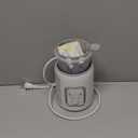 Bottle Warmer, GROWNSY 8-in-1 Fast Baby Milk Warmer with Timer for Breastmilk or Formula, Accurate Temperature Control, with Defrost, Sterili-zing, Keep, Heat Baby Food Jars Function