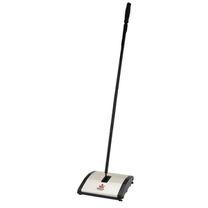 Bissell Natural Sweep Carpet and Floor Sweeper with Dual Brush Rotating System and 2 Corner Edge Brushes, 92N0A, 4.2 lb.