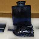 Glass Bud Vases Set of 32 - Blue Assorted Small Mini Glass Vases for Flowers, Crystal Vintage Vase Set, Bulk Centerpieces for Table Dcor, Wedding, Home and Events (Blue, 32 Pcs)