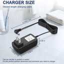 AC Adapter Charger Compatible with Wahl Trimmer 9865 9865-2801 9888-600 9891-100 Power Cord