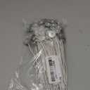 100pcs ECO Wicks for Soy Candles, 6 inch Pre-Waxed Candle Wick for Candle Making,Thick Candle Wick with Base