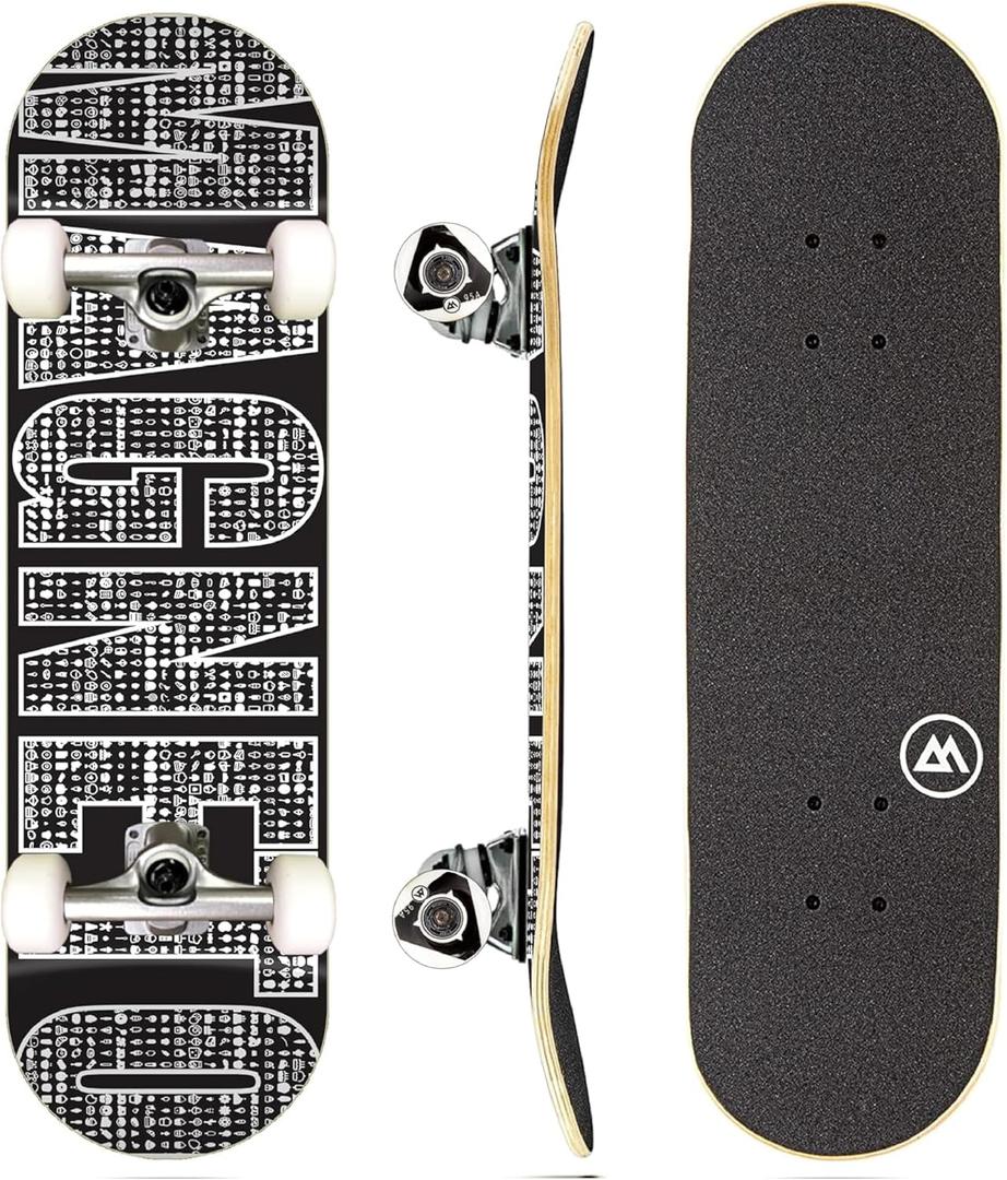 Magneto Complete Cruiser Starter Skateboard, Kids - 27.5x7.75"