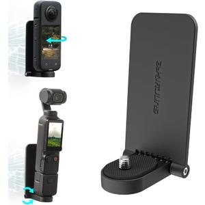 Magnetic Mount Stand Compatible with Insta360 X4 X5, with 1/4 Screw Action Camera Accessories for Insta 360 x5/x4/x3/go 3s/DJI Osmo Pocket 3/GoPro Hero 13/12 Quick Fixation