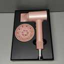 CONFU Hair Dryer, 110000 RPM Fast Drying Blow Dryer with Magnetic Diffuser and Concentrator, Professional Lightweight Ionic Hair Dryer for Women and Men (Pink)