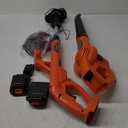 BLACK+DECKER 20V MAX* POWERCONNECT 10 in. 2in1 Cordless String Trimmer/Edger + Sweeper Combo Kit (LCC222)