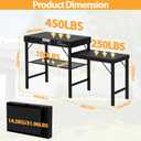 Outdoor Grill Cart,Outdoor Garden Patio BBQ Kitchen Food Prep Table Cart, 61”L*20.5”W *31”H
