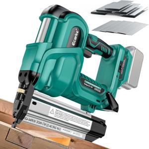 Brad Nailer Cordless Stapler for Makita 18V (No Battery), 2 in 1 Electric Nail Gun/Staple Gun with 18GA Nails/Staples, Battery Power 2 Inch Nailer for Trim Wood Crafting Home DIY, Tool Only