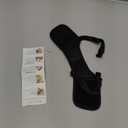 HEELE Dog Muzzle,Soft Nylon Muzzle Anti Biting Barking Chewing,Air Mesh Breathable Drinkable Adjustable Loop Pets Muzzle for Small Medium Large Dogs 4 Colors 4 Sizes (Black, L)