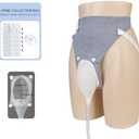 External Catheter for Men Women Condom Catheter with Foley Bag Female Disposable Home Use Male Wearable Urinal Urinary Outside Body Incognito Belt Urine Urine Collection System Kit (Female Style)