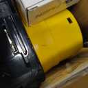 Leaf Blower, Electric Cordless Leaf Blower with 2 Batteries and Charger, 2 Speed Mode, Lightweight Leaf Blowers for Blowing Leaves, Lawn Care, Patio Cleaning and Dust (Yellow)