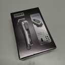 Hair Clippers for Men, Professional Clippers and Trimmers Set, Cordless Clippers for Hair Cutting, Beard Trimmer, Barber Clippers, Rechargeable Electric Shaver (Silver)