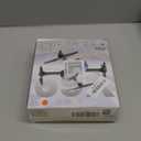 Drone with Camera for Adults, 2K HD FPV Drones with Upgrade Altitude Hold, One-Key Take Off/Landing, Speed Adjustment, Headless Mode, 2 Batteries, Toys Gifts for Teen Boys Girls, Beginner (BlackOrbage)