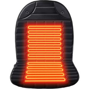 Heated Seat Covers 1 Minute Fast Heating 2 Heat Levels Seat Warmer UL Listed Black