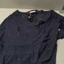 BeryLove Sequin Formal Cocktail Wedding Guest Dress Prom Sparkly Party Evening Gowns Ruffle Hi Low Midi Dresses (XX-Large, Darkblue)