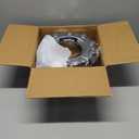 Front Wheel Center Hub Cap Cover Replacement for 05-17 Super Duty F450 DUALLY Chrome 10 Lug, Replacement for Ford Super Duty F550 Replaces 5C3Z1130NA