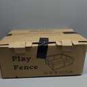 Large Baby Playpen for Babies and Toddlers, Playpen 7450, Large Baby Play Yards Indoor & Outdoor, Sturdy Safety Baby Play Pen with Soft Breathable Mesh, Toddlers Activity Center with Anti-Slip Base (Grey)