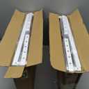 Jojocross Expandable Stackable Aadjustable Shoe Rack Pantry Shelf for Kitchen Cabinets Counter Shelves Countertop Cupboard Storage Solution,Sturdy Heavy-Duty Metal Construction(2Packs/White/Large)