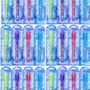 Invisible Ink Pen 24Pcs Spy Pen with UV Light Magic Marker Kid Pens for Secret Message and Birthday Party,Writing Secret Message for Easter Day Halloween Christmas Party Bag Gift