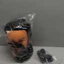 Hairingrid 26"-28" Mannequin Head Hair Styling Training Manikin Cosmetology Doll Head Synthetic Fiber Hair and Free Clamp Holder (Black)