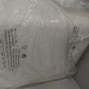 Upholstered Dining Chairs Set of 4 with Casters, Wingback Modern Side Armless Deskchair with Rollers for Diningroom Bedroom Livingroom Reading Room, Cream Beige Fabric (4 PCS (4 BOX))