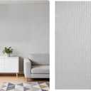3D Wall Panels - 4PCS 47.2"x23.6" Faux Stone Peel and Stick Wall Covering - MCM Modified Clay Material for Home Art, Accent Brick, Modern Exterior/Interior Decoration, Covering 31 sq.ft