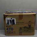 ALSO GO Vibration Plate Exercise Machine, 3 Workout Modes & 120-Level Vibration Platform for Weight Loss/Lymphatic Drainage, 400lbs Capacity Vibration Board with Resistance Bands for Full Body Workout, Gray