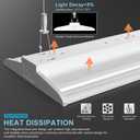 Lightdot 4 Pack 2FT 200W LED High Bay Light 30000LM High Bay Shop Light