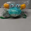 Crawling Crab Baby Toy,Tummy Time Toys,with Music and LED Light,Built-in Rechargeable Battery and Volume Can be Turned Off for 6-12 12-18 36 Months Walking Toddler Birthday Gift(Jade Green)