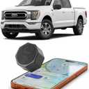 Air Tracker Tag Hidden Ultra Magnetic Finder for Vehicles, | No Monthly Fee | 5-Year Battery | Works with Apple Find My (iOS Only), for Car, Truck, Motorcycle, Equipment Single Black