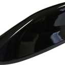 HIGH FLYING for Honda Accord 2018-2022 Car Accessories Antenna Roof Shark Fin Cover Decoration Trim ABS Glossy Black 1pc