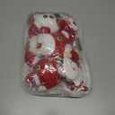 Set of 3 Christmas Stair Decoration Set Stuffed Santa Snowman Reindeer Snow Surfing Banister Decor with 6.6 Feet Snow Blanket and Light Strip for Holiday Handrail Banister Stairway Decoration