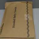 CandyHome 12 PCS Baby Bath Towels for Infants Toddlers, 4 PCS Animal Hooded Baby Towels & 8 PCS Washcloths Set, Ultra Absorbent Soft Cute Newborn Bath Essential Gifts for Boys & Girls