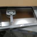 Stainless Steel Cat Litter Box XL for Big Cats, High-Sided Design Prevents Urine Leakage, Non-Stick, Easy to Clean, Includes Scoop, Gray