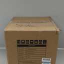 BlackSmith Home Safe Box 1.5 Cub Quick Access Biometric Safe with LCD Display, Fireproof Bag Digital Security Lock Box Secure Money Jewelry Documents for Office Hotel, White