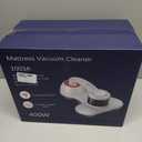 Mattress Vacuum Cleaner, Handheld UV Bed Vacuum Cleaner 16KPa & 12800 Vibrations Per/Min Upgraded Effectively Clean Up Bed, Pillows, Cloth Sofas, Carpets and Ther Fabric Surfaces (Red - Wired)