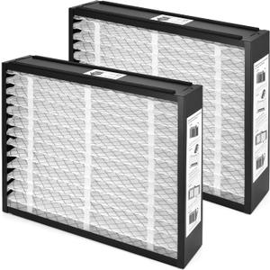 20x25x4 Furnace Filter Replacement for Lennox X6673 & Honeywell FC100A1037
MERV 13 Pleated HVAC Air Filters, Actual Size: 19.94 x 24.88 x 4.38 Inches, 2-Pack