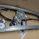 A-Premium Power Window Regulator with Motor Assembly Front Passenger Side Compatible with Ford F-150 F150 2004-2008, Lincoln Mark LT 2006-2008, Fit Standard/Crew Cab Model Only, Not for Extended Cab