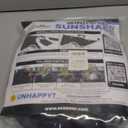 EcoNour Car Windshield Sunshade | Blocks 99% Heat & Keeps Interior Cool | Universal Fits Cars, SUVs, Trucks | Automotive Sun Screen, Visor & Car Accessories for Summer | Medium (64x32 Inches)