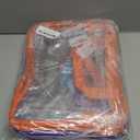 4 Packs Large Clear Makeup Bag, Waterproof Clear Comestic Toiletry Organizer Bags with Handle, Reusable PVC Storage Bags with Zipper for Travel (Multicolor)