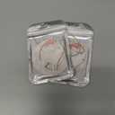 2 x Christmas Tree Decorations, Acrylic Animal Christmas Ornaments, Home Decoration, Party Decoration, Small Animals on The Moon (White Wolf)