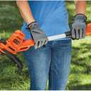 BLACK+DECKER Weed Wacker with Auto Feed, 14-Inch 2 in 1 String Trimmer Lawn Edger, Powerful 6.5-Amp Lightweight Electric Weed Eater (BESTA510)