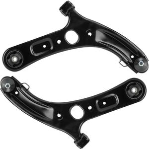 Front Lower Control Arms w/Ball Joints for Hyundai Elantra Coupe GT Veloster, 2pc Set Lower Control Arms & Ball Joints Pair Assembly Suspension Kit Replacement K622232 K622646