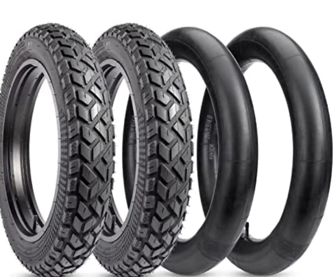 20”x4” Cool RIde Ebike foldable Moped Style fat Tire (2 tire 2 tubes) Thick Tire