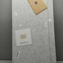 Fluxynara Felt Bulletin Board, 47.2" x 35.4", Light Gray